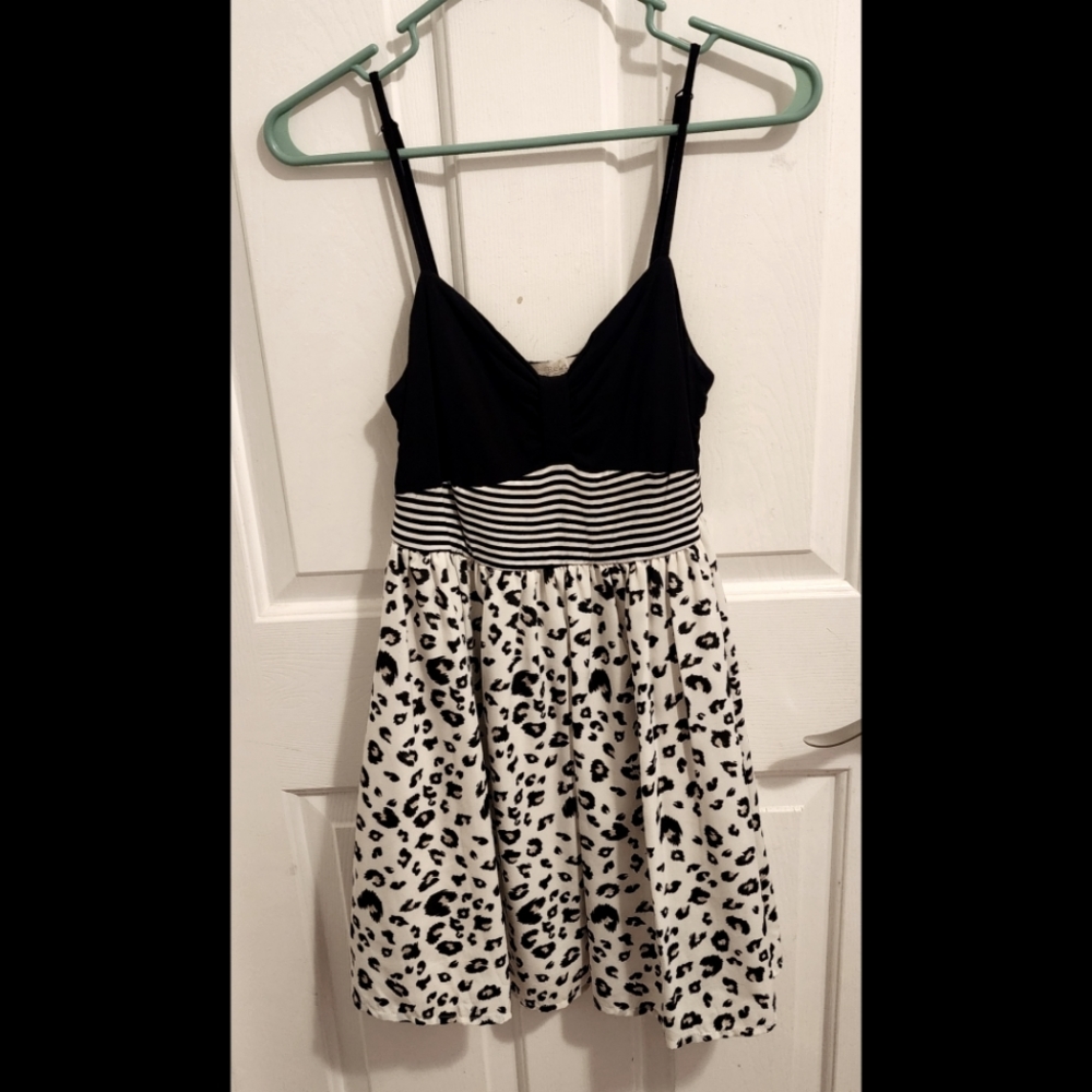 Patterned Mini Dress